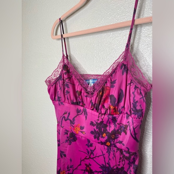 UO Audrey Lace Midi Slip Dress M - Picture 7 of 8